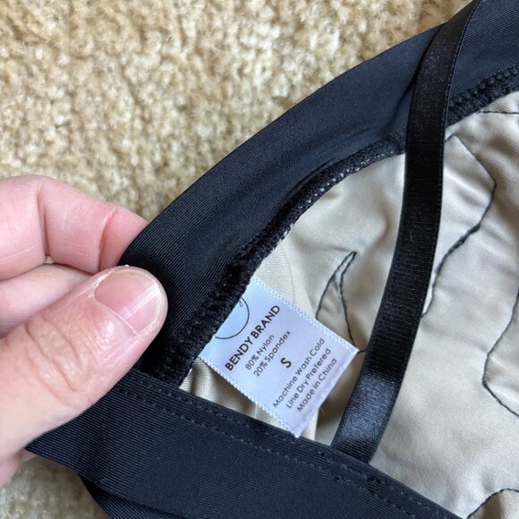 NWOT The Bendy Brand Black Fleurtation Lace Bralette - Size S - Picture 3 of 5